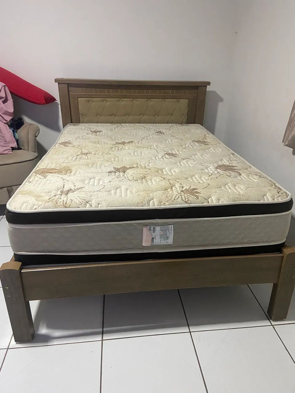 VENDO CAMA COM COLCHÃO GAZIN
