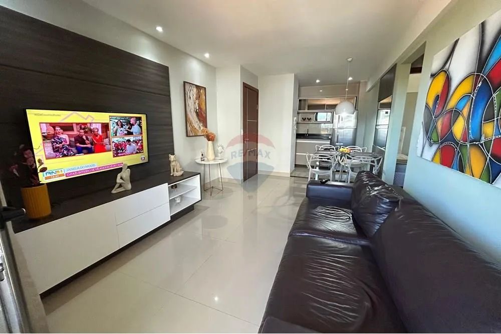 Apartamento com dois quartos e vista para o mar - Foto 2