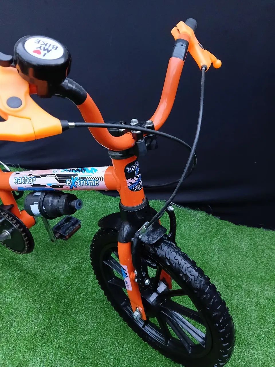 Bicicleta aro 16 infantil com rodinhas  - Foto 3