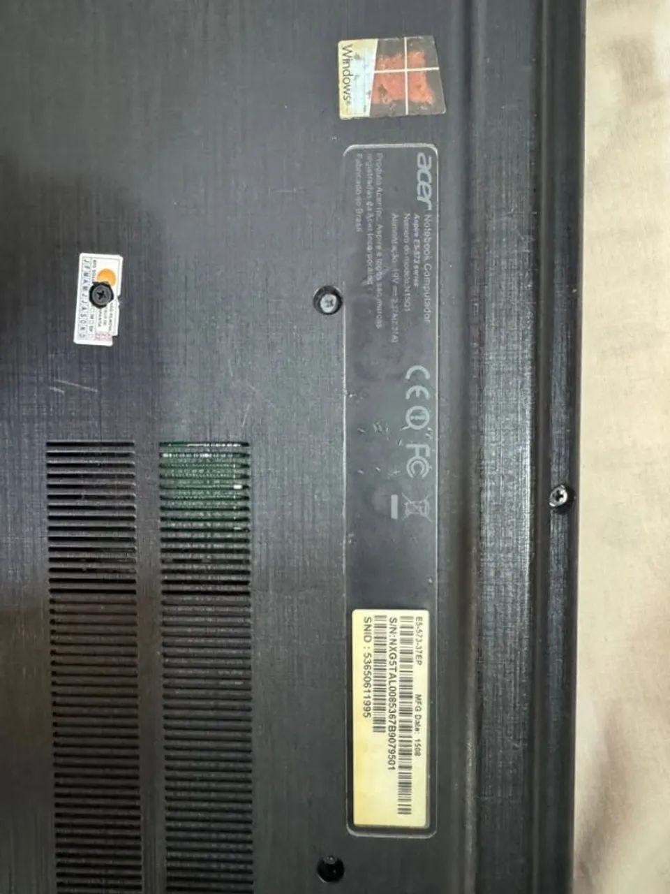 Notebook Aspire E5-575 Usado - Foto 3