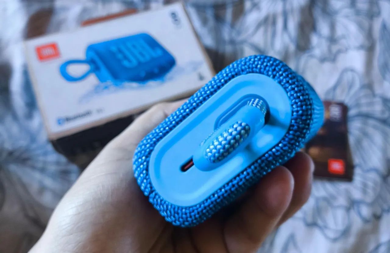 Caixa de som jbl Go 3 azul - Foto 3