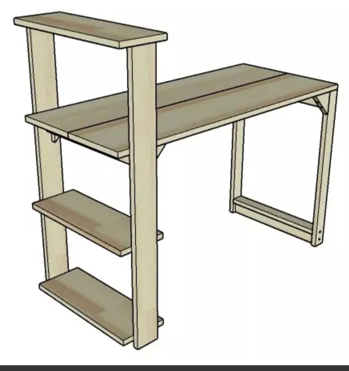  Mesa de estudo - Foto 2