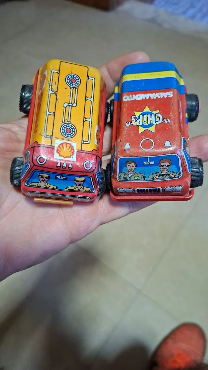 Par de carrinhos antigos déc 80 - Foto 2