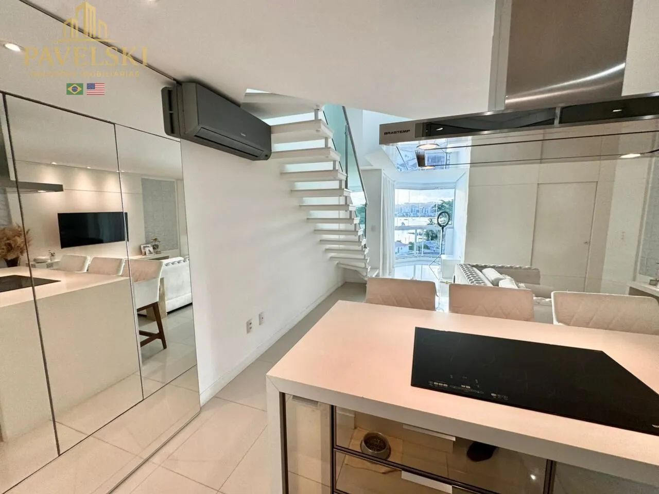 Cobertura Duplex com 2 suites, piscina e mobiliado, bairro Abrão - Foto 5