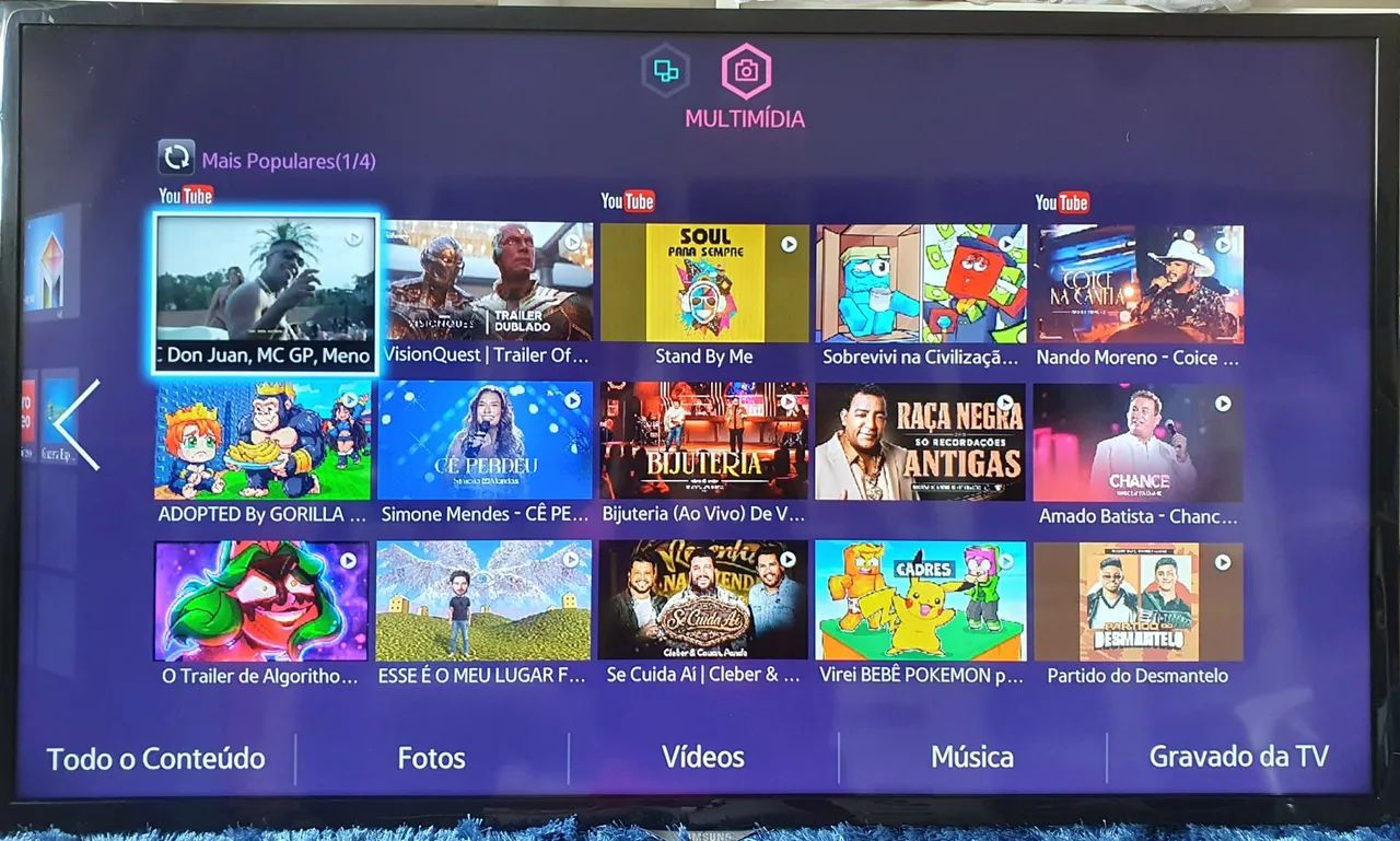 Smart TV Led Sansung 40 polegadas