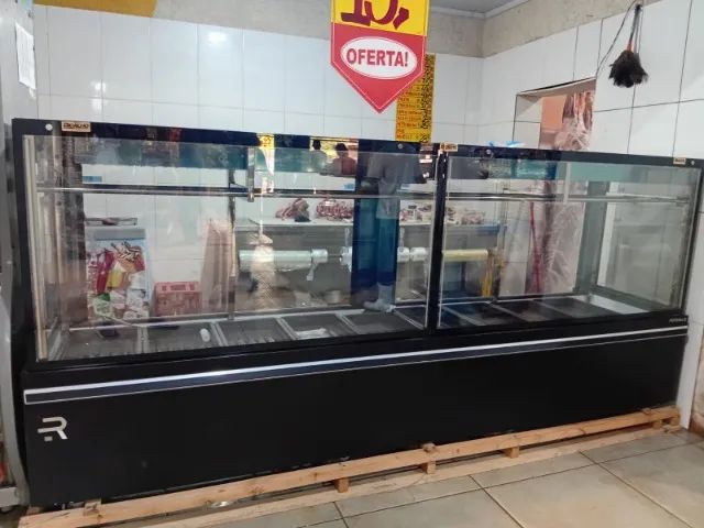 BALCÃO 3M PARA AÇOUGUE REFRIMATE NOVO