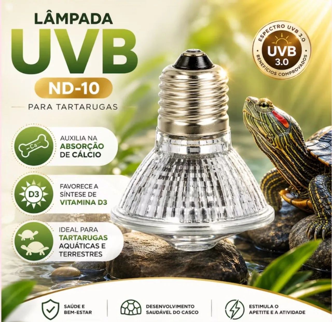 Lâmpada ubv nd-10  - Foto 4