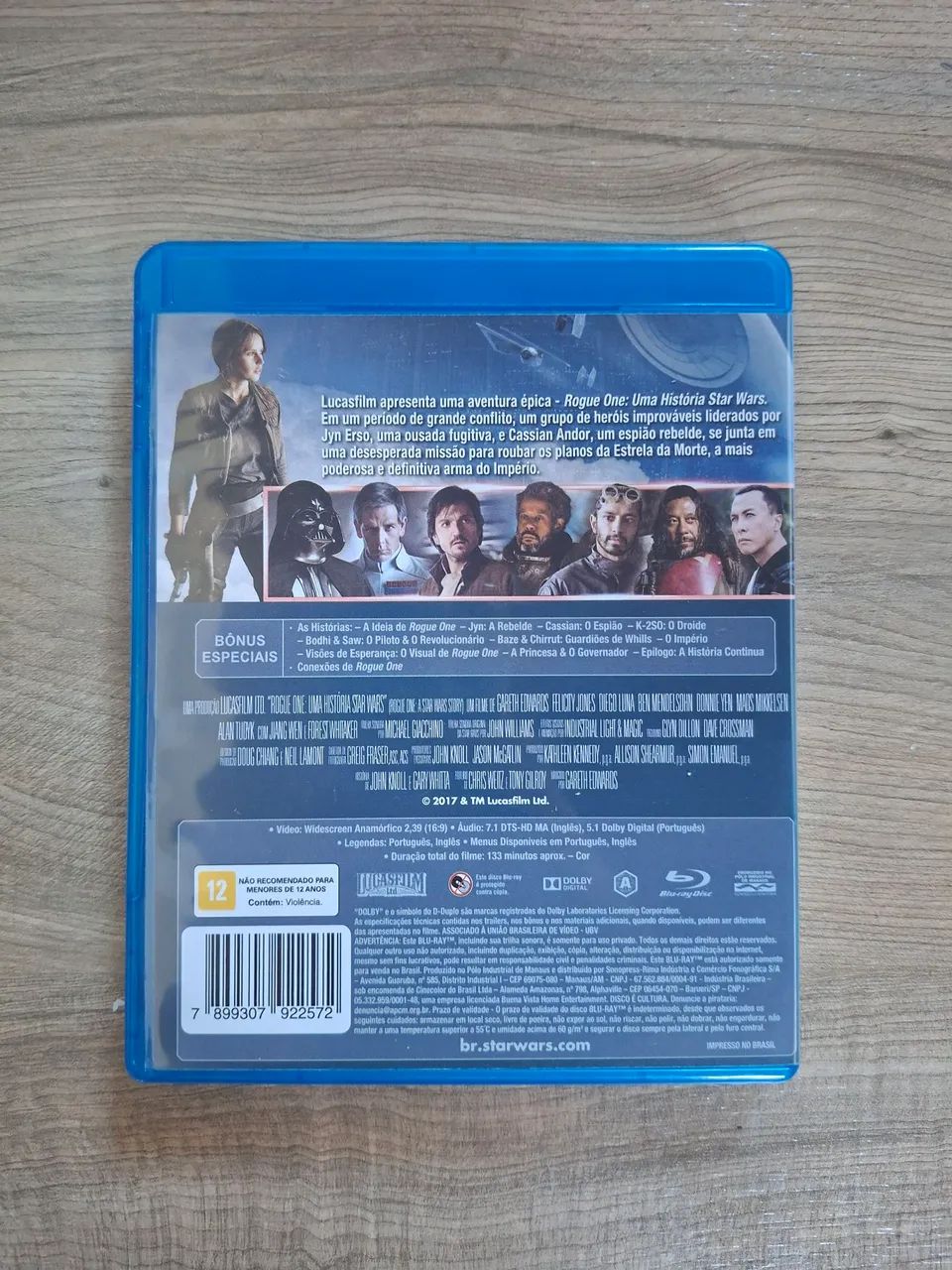 Blu-ray Rogue One: Uma História Star Wars (Duplo) - Foto 2
