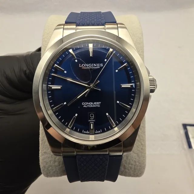 LONGINES - RELÓGIO MASCULINO AUTOMÁTICO - PULCEIRA DE BORRACHA - Foto 3