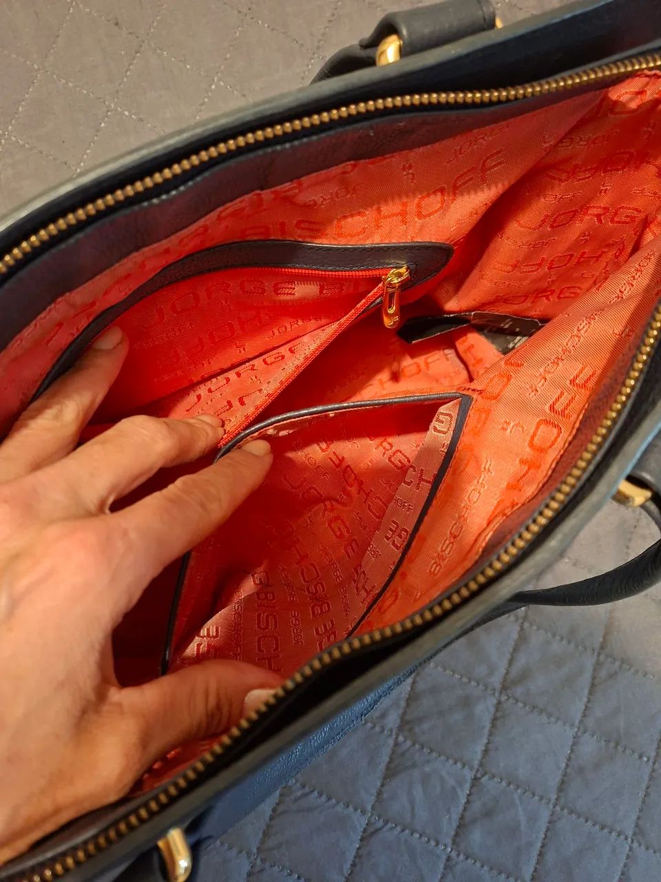 BOLSA EM COURO LEGÍTIMO  - Foto 5