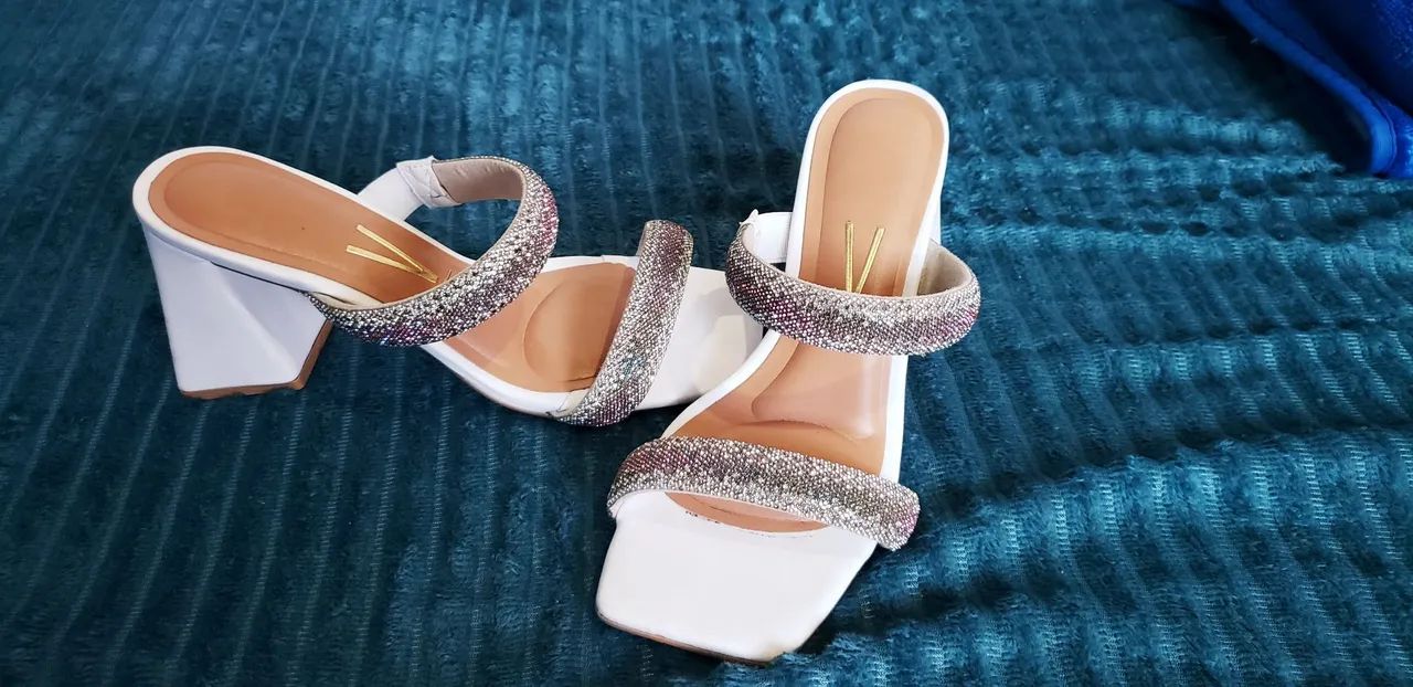 Tamanco strass 37 - Foto 4