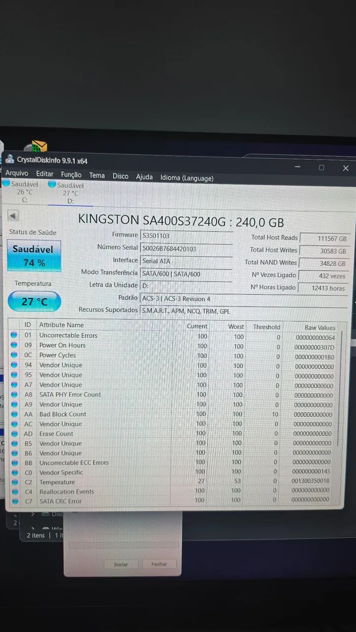 11 Ssd Kingston + 1 SanDisk  - Foto 4