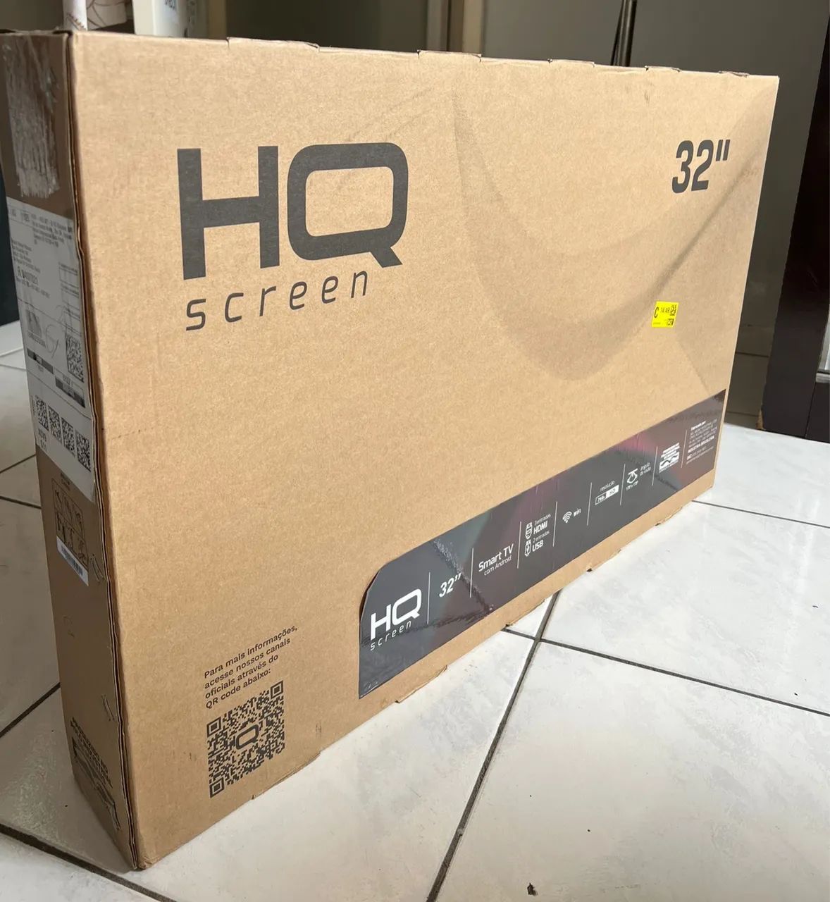 Smart TV HQ 32 polegadas lacrada - Foto 4