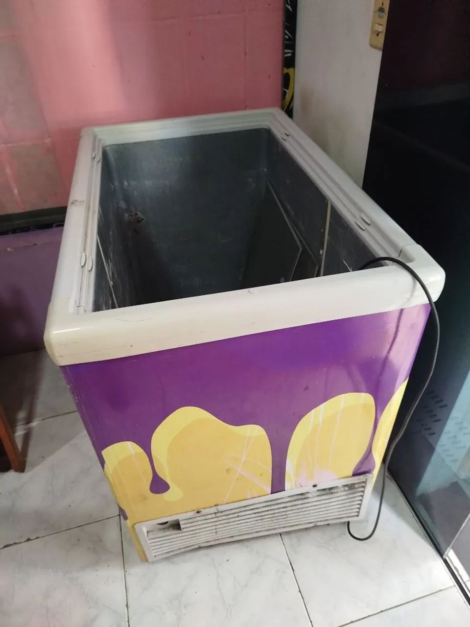 Freezer de tampa de vidro  - Foto 3