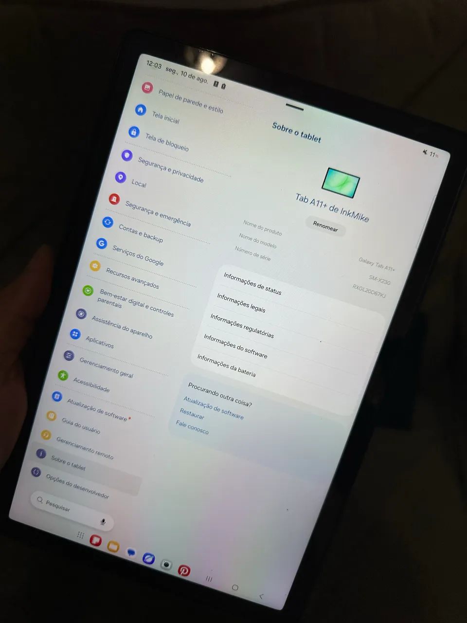 Galaxy Tab 11+ - Foto 3