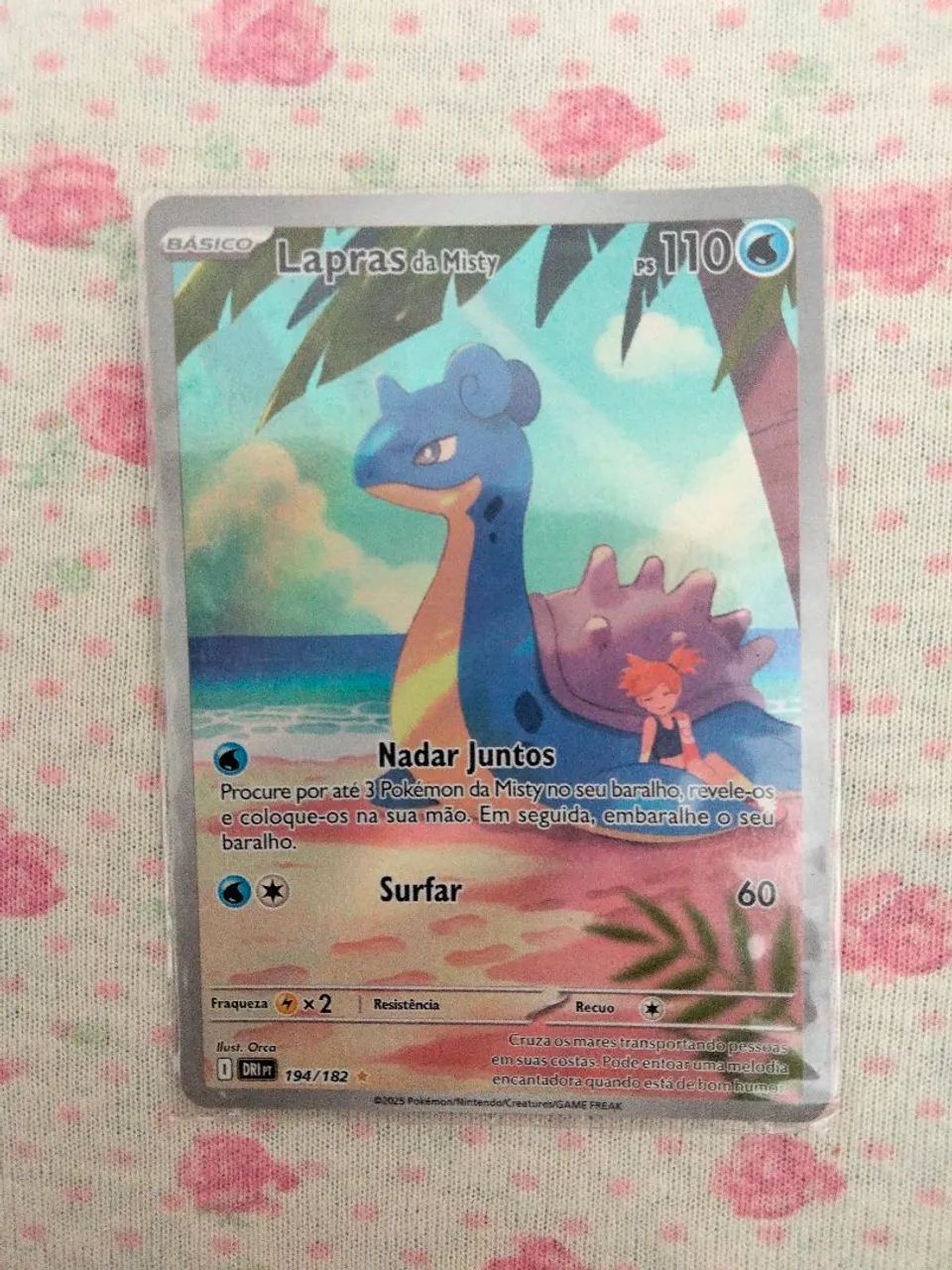 Nidoking ex, lapras da misty e clefairy  - Foto 2