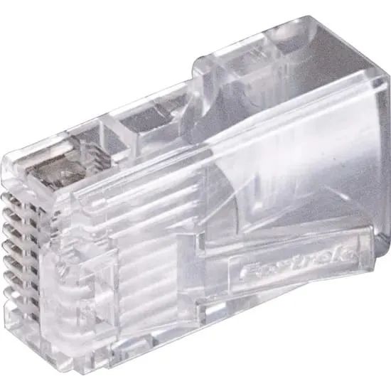 Kit 10 Peças Conector Macho Cat5e Rj45-201 *ENTREGA GRÁTIS* - Foto 2