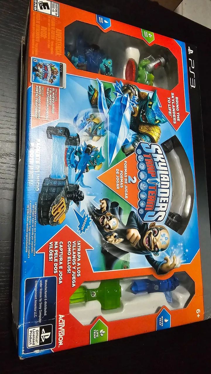 Jogo Skylanders trap team PS3 novo lacrado - Jogos de Vídeo Game