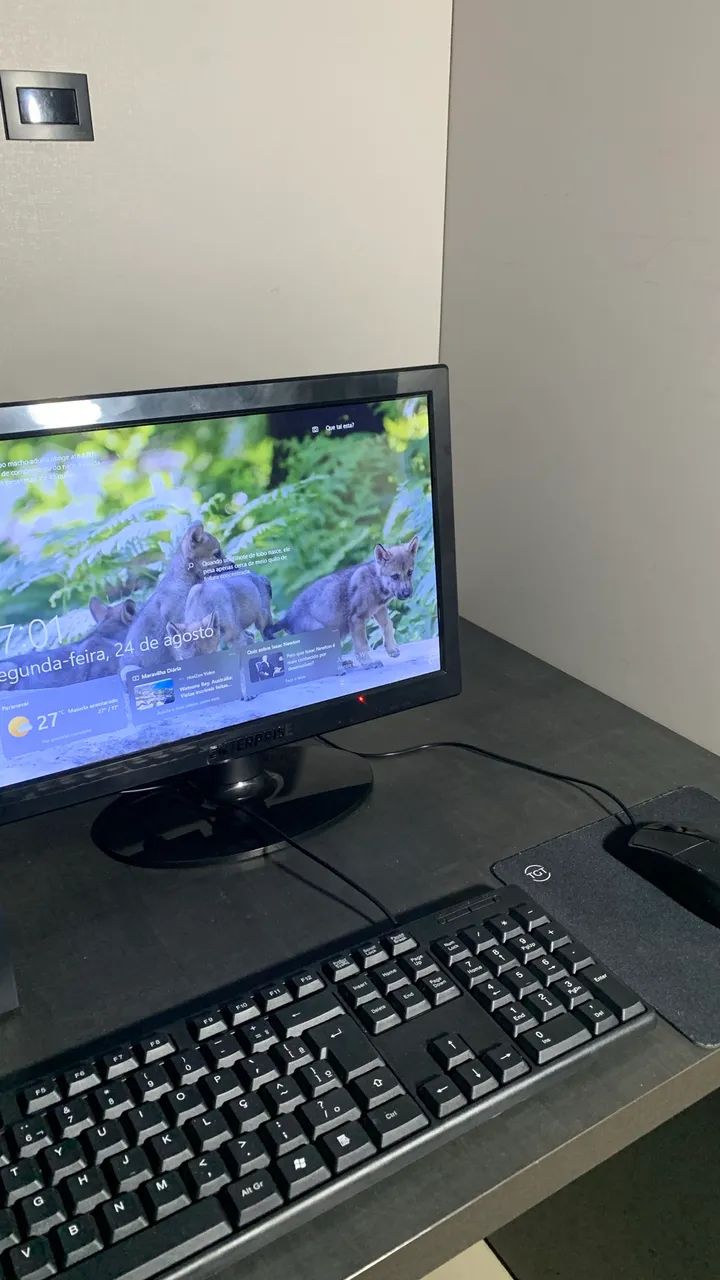 Computador de mesa para escritório & roda programas e bom para estudos ! - Foto 3
