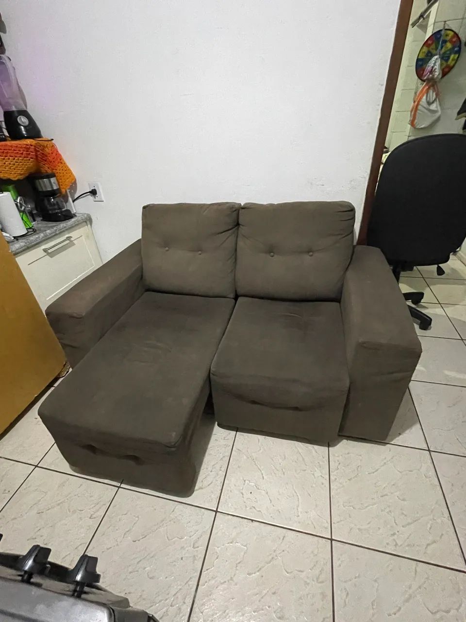 Sofá cama 2 lugares super acolchoado  - Foto 4