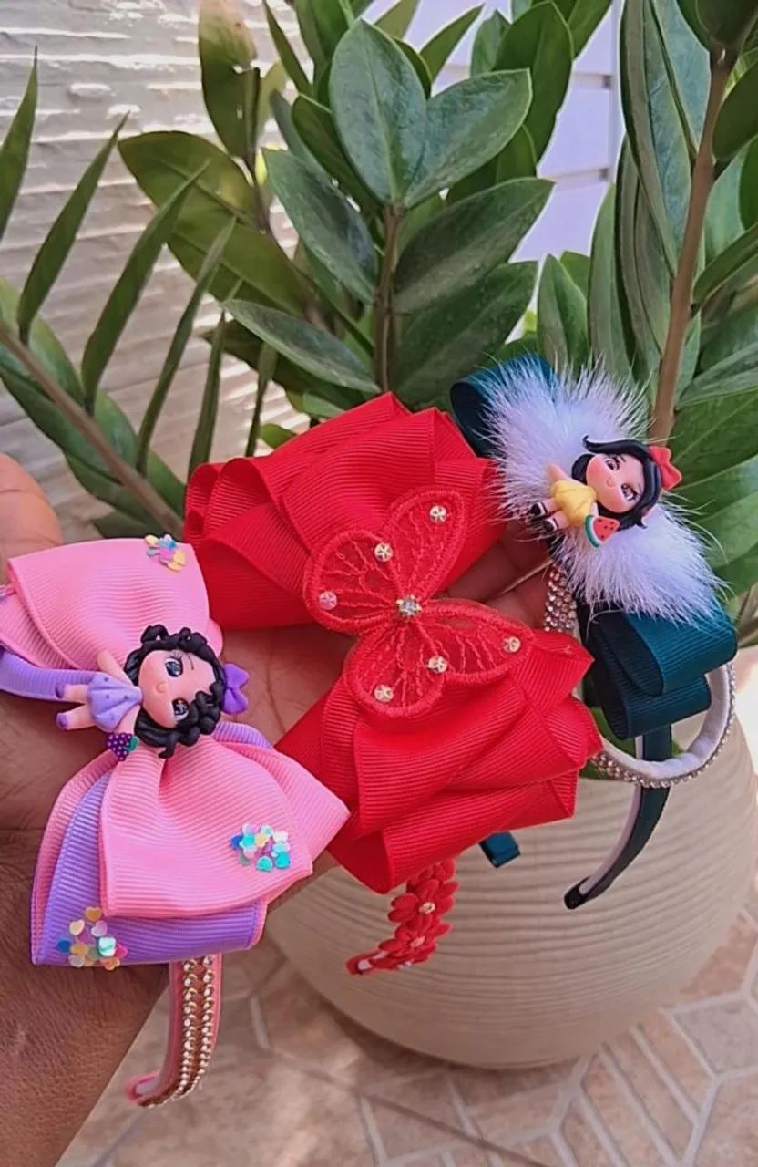 Laços e tiaras  - Foto 5