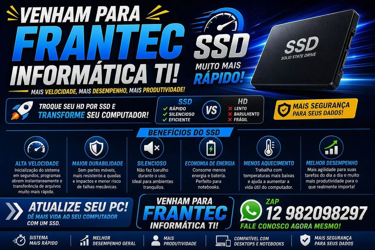 Manutenção em computadores e notebooks 