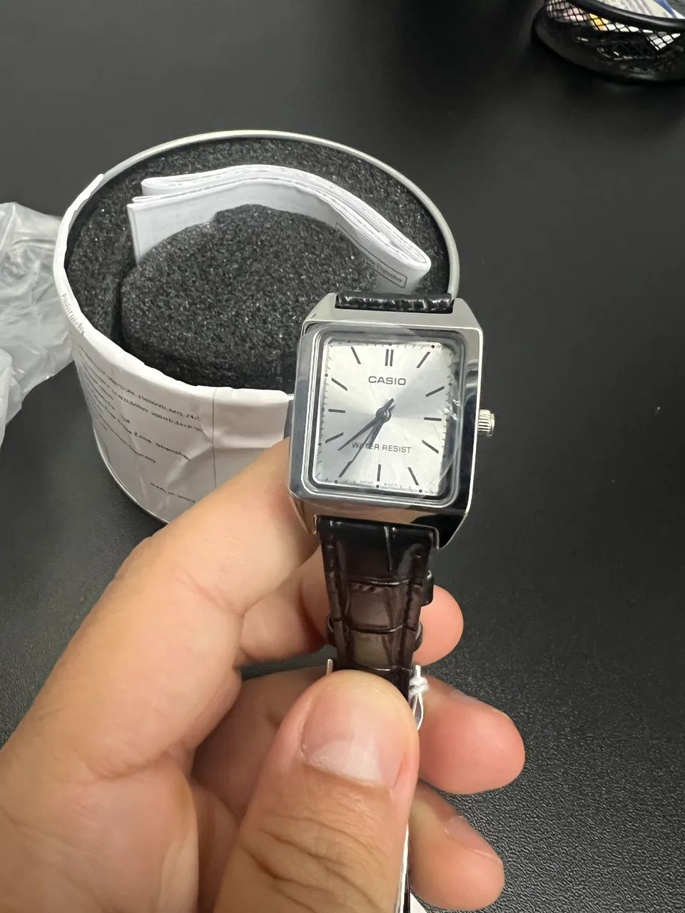 Relogio casio tank - NOVO NA CAIXA - Foto 4