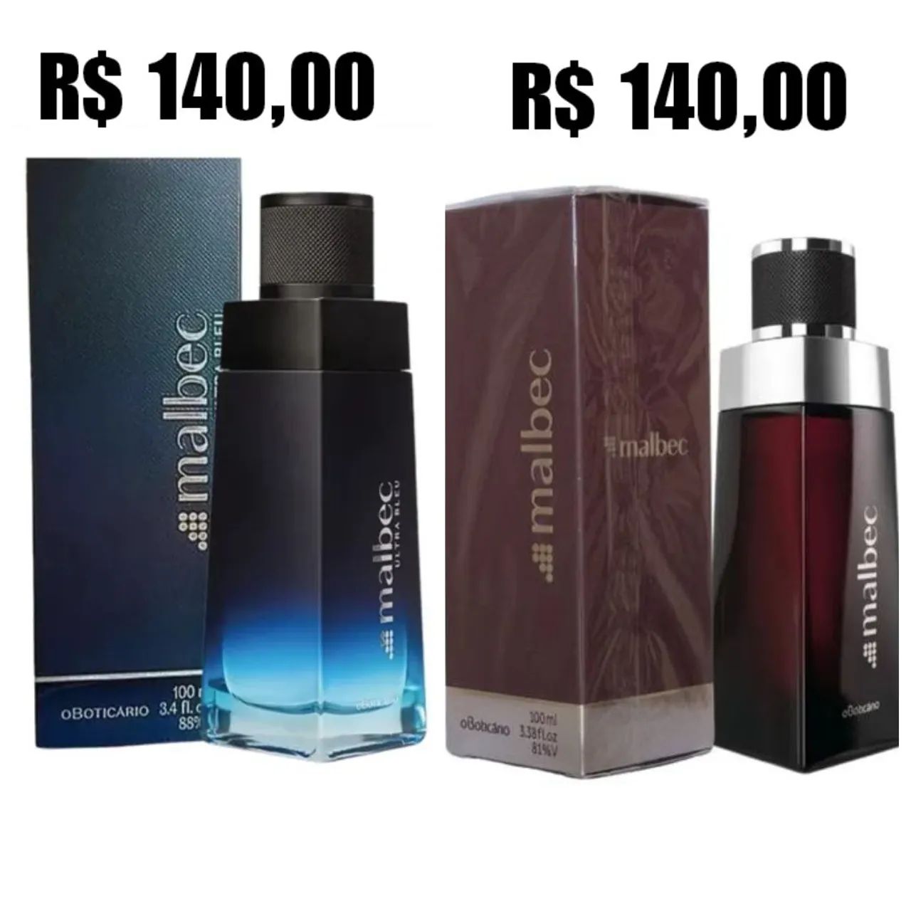 Perfume Malbec O Boticário 100ml