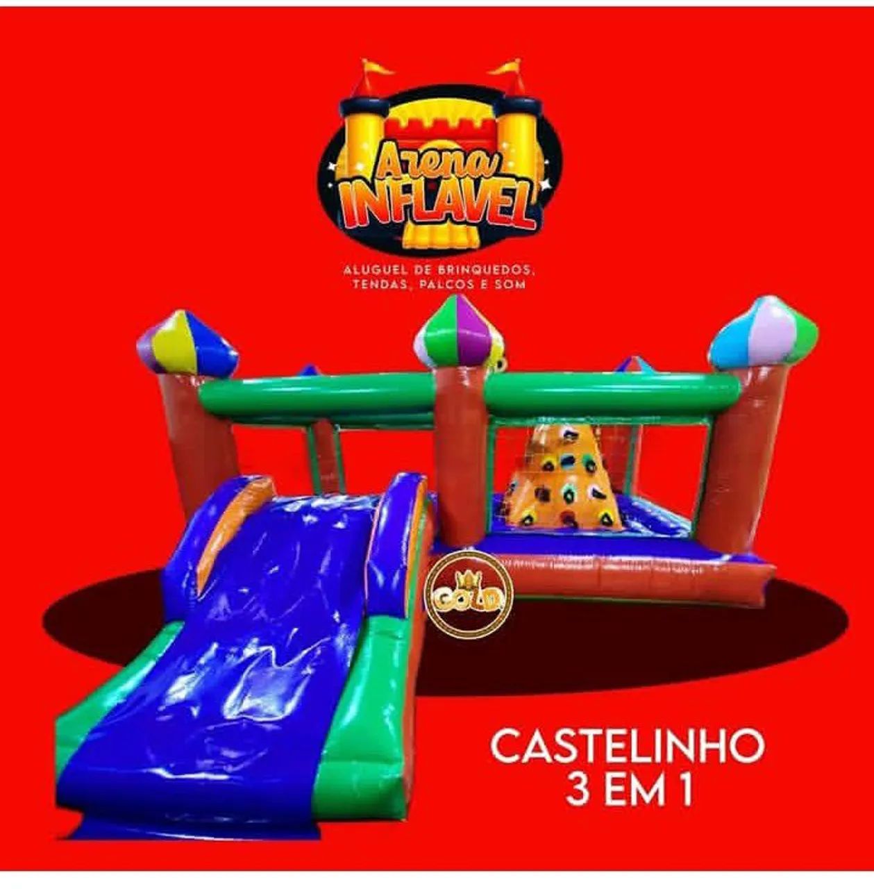 Aluguel de brinquedos inflavrl - Foto 2