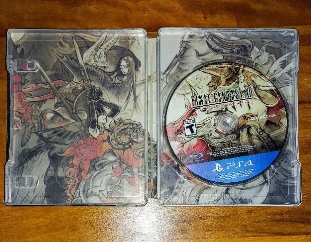 Final Fantasy Xii 12 The Zodiac Age Limited Steelbook Edition - Ps4 Edição Colecionador - Foto 2