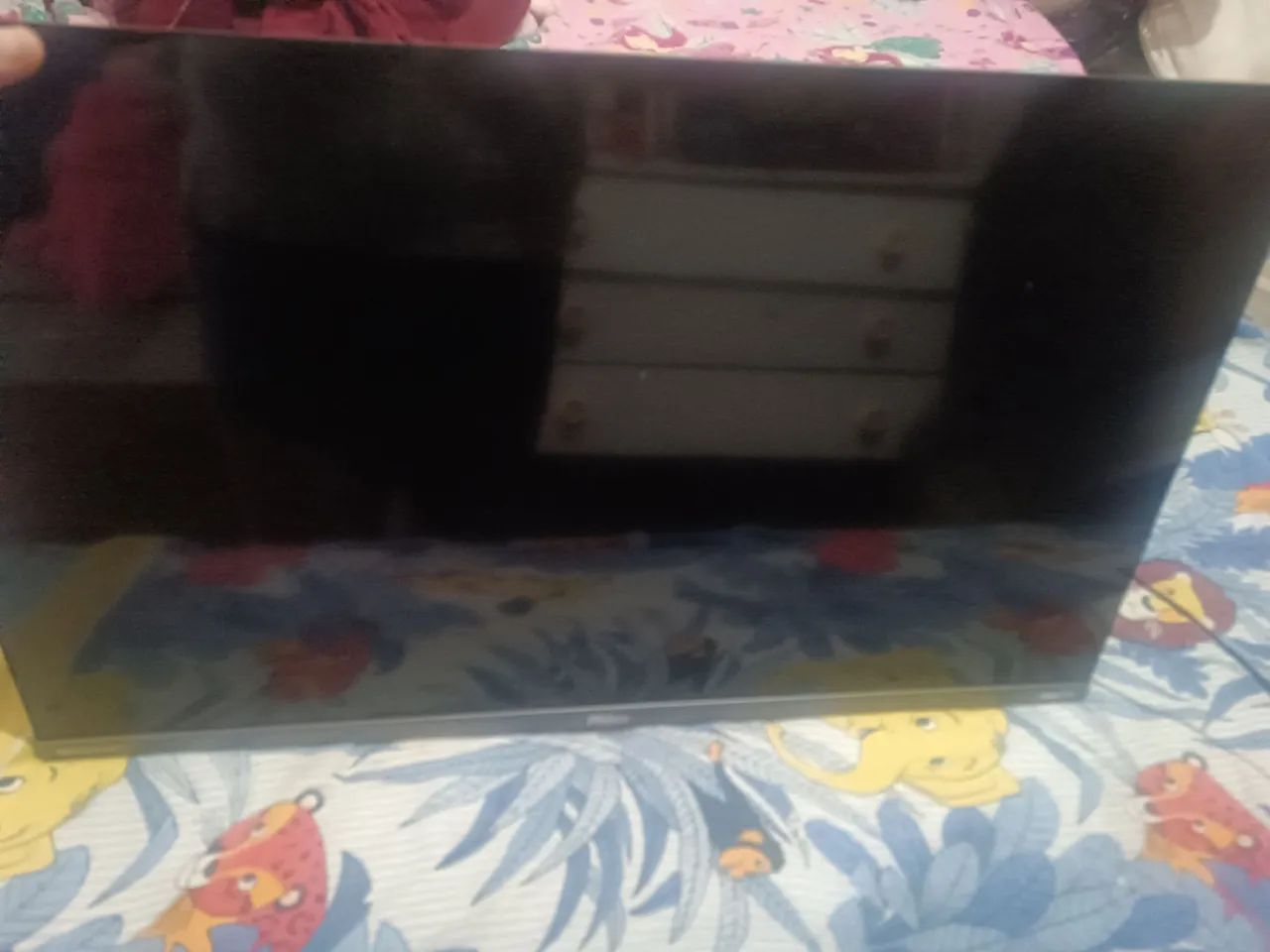 Tv Philco Roku 32 polegadas tela quebrada  - Foto 2