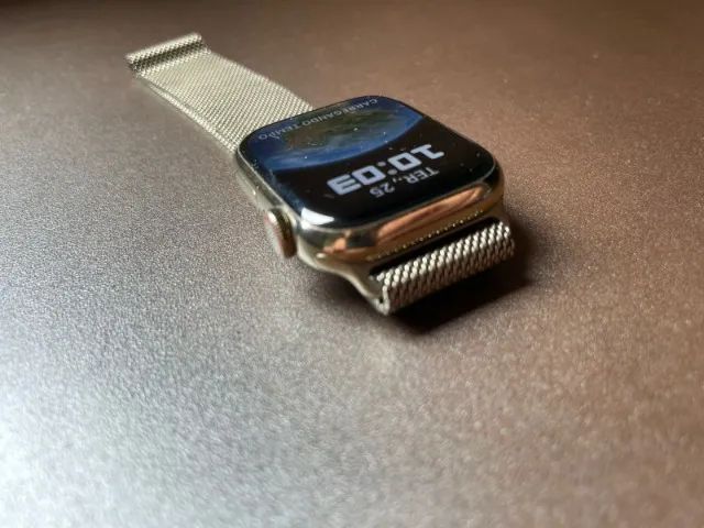 Apple Watch Série 7 Dourado