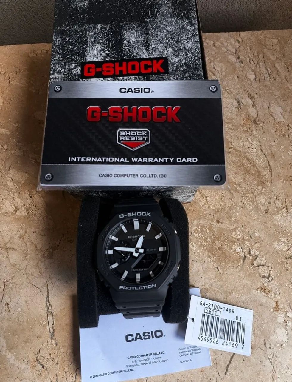 Casio G-Shock GA-2100-1ADR - NOVO, SEM USO - Foto 2