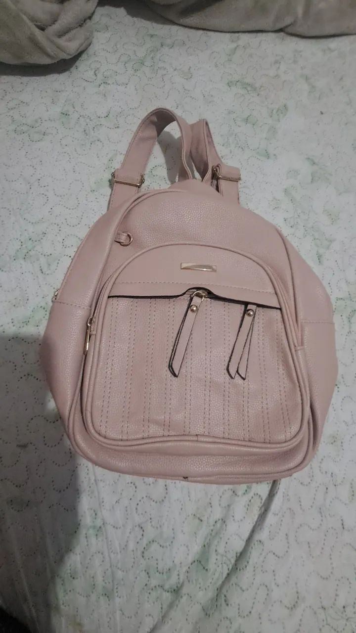 Mochila Rosa Média Elegante