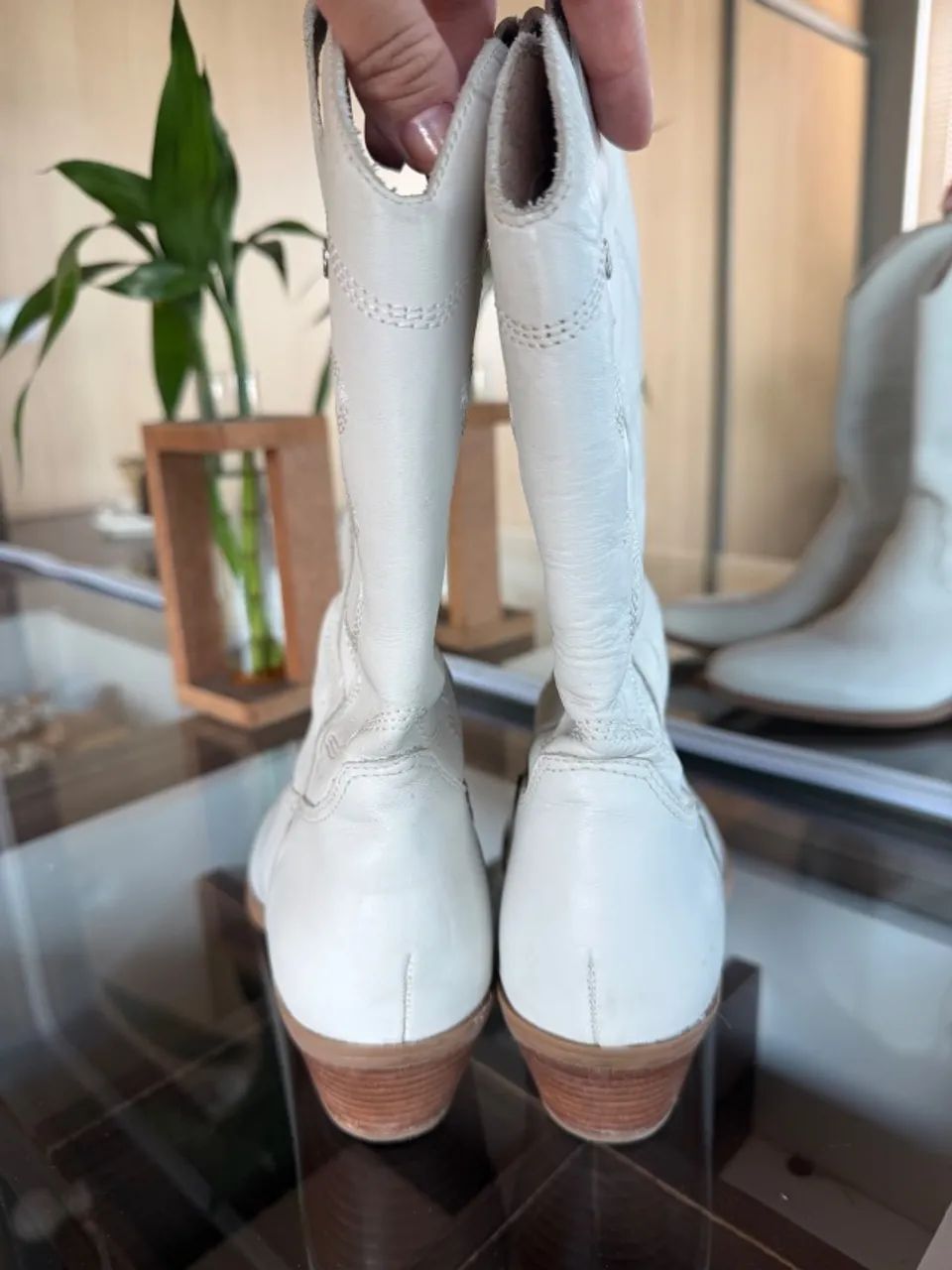 Bota Botero Feminina Couro Texana  - Foto 5