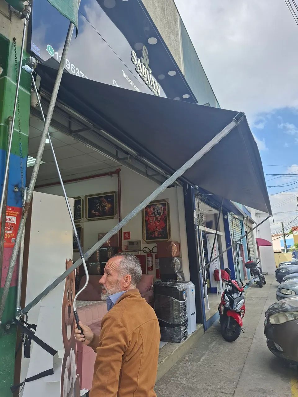 Toldo completo 5mx2.5m - Foto 4