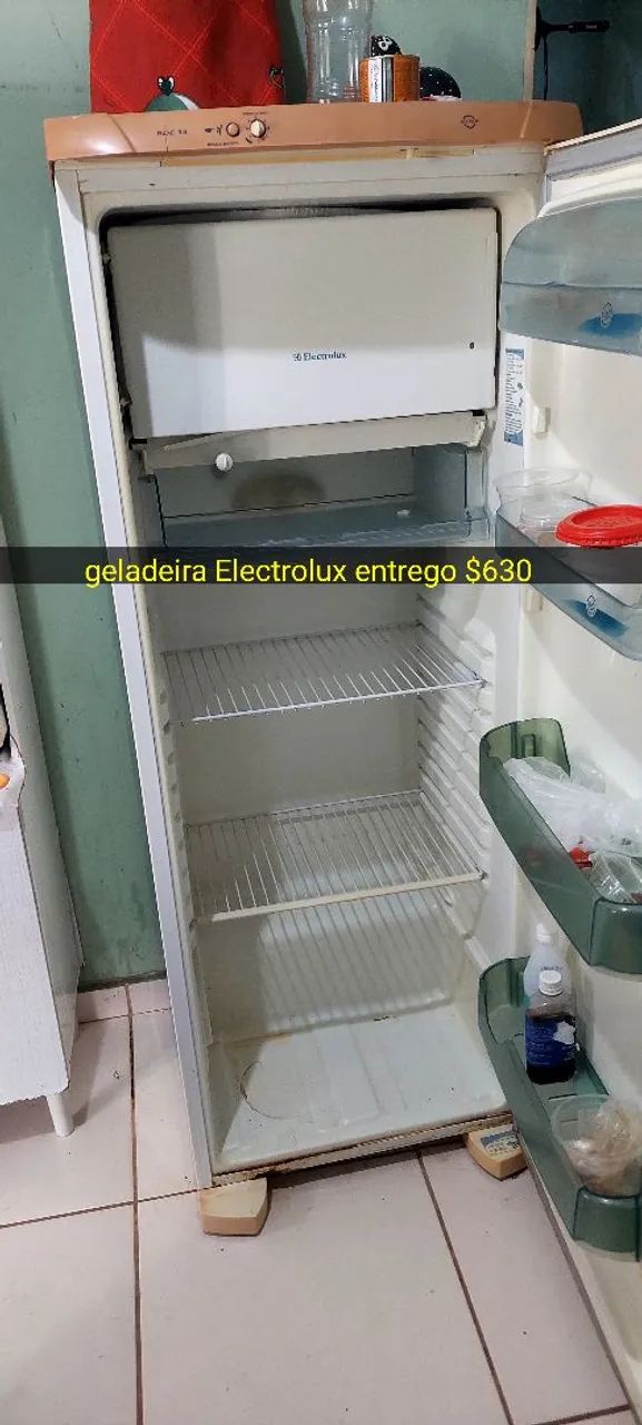 Geladeira Electrolux entregamos 