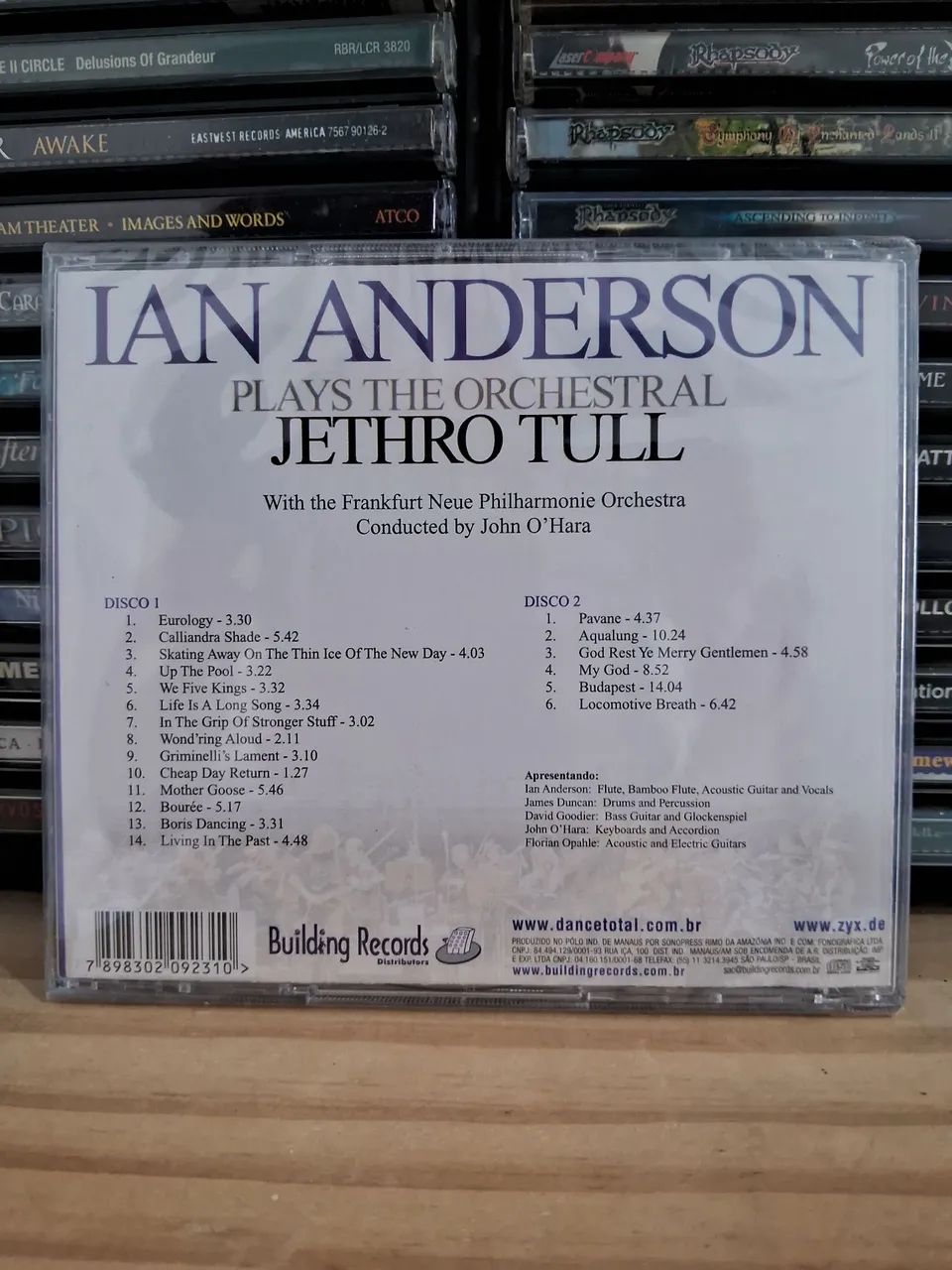 Cd duplo Ian Anderson lacrado tocando Jethro Tull  - Foto 4