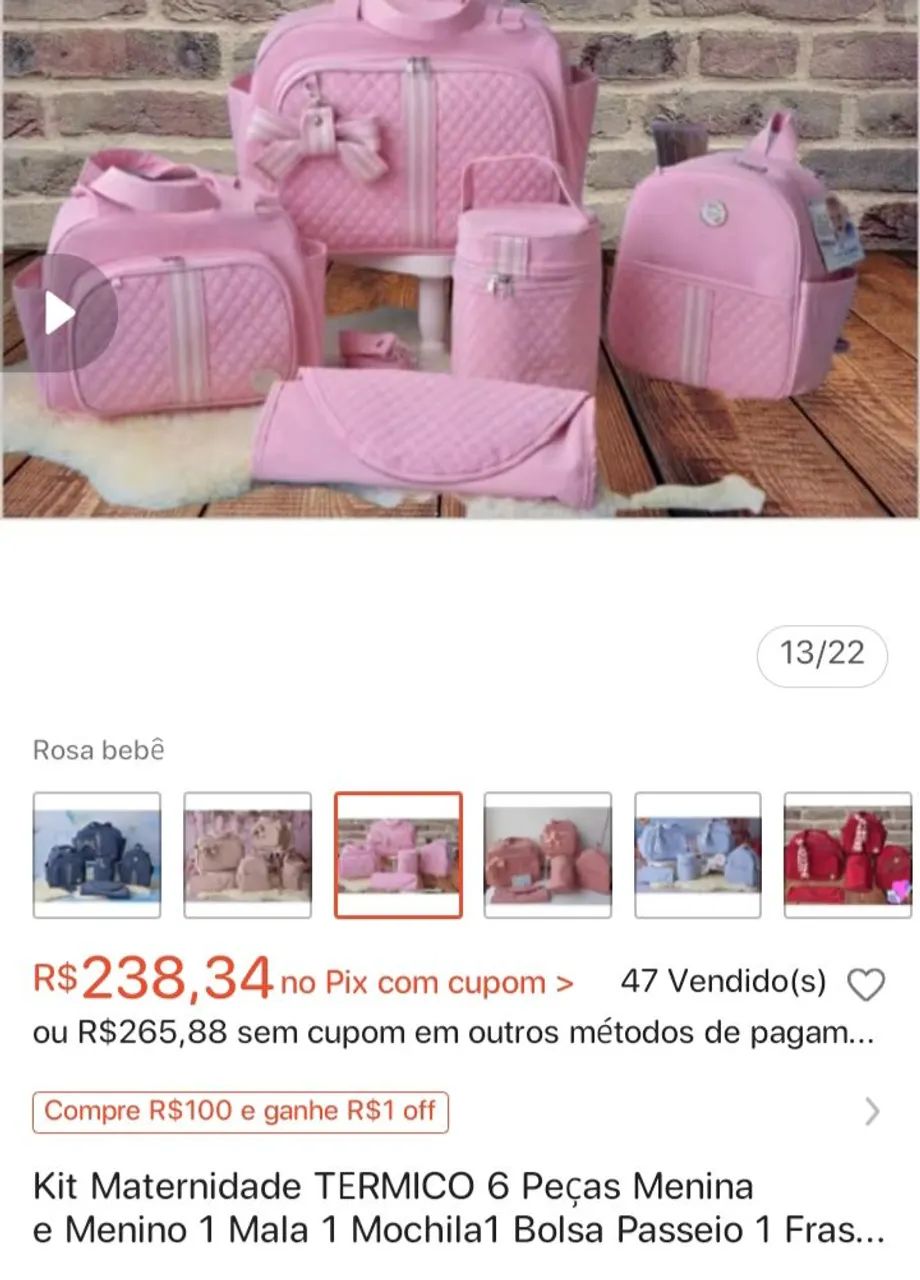 Kit de bolsas de maternidade - Foto 3