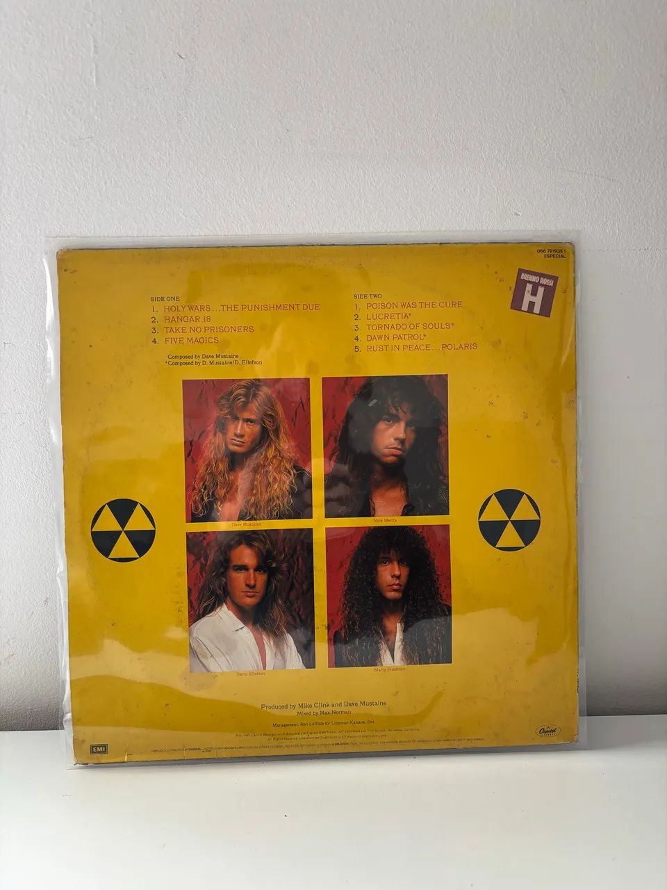 LP Vinil Megadeth - Rust in Peace - Foto 2