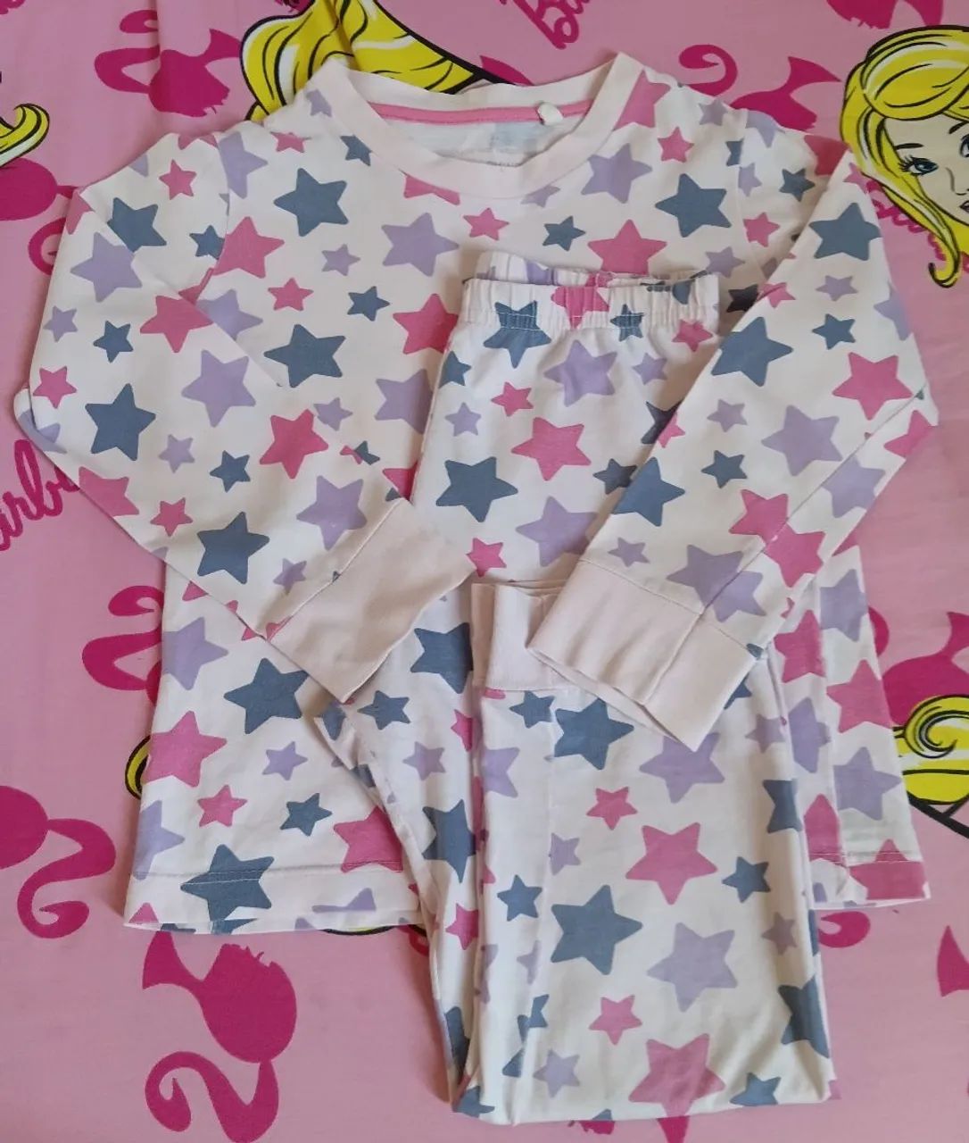 Kit pijama + calça menina 4 anos - Foto 3