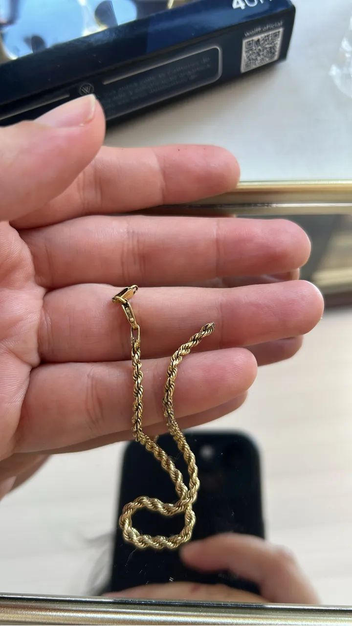 Pulseira de ouro 18k - Foto 3