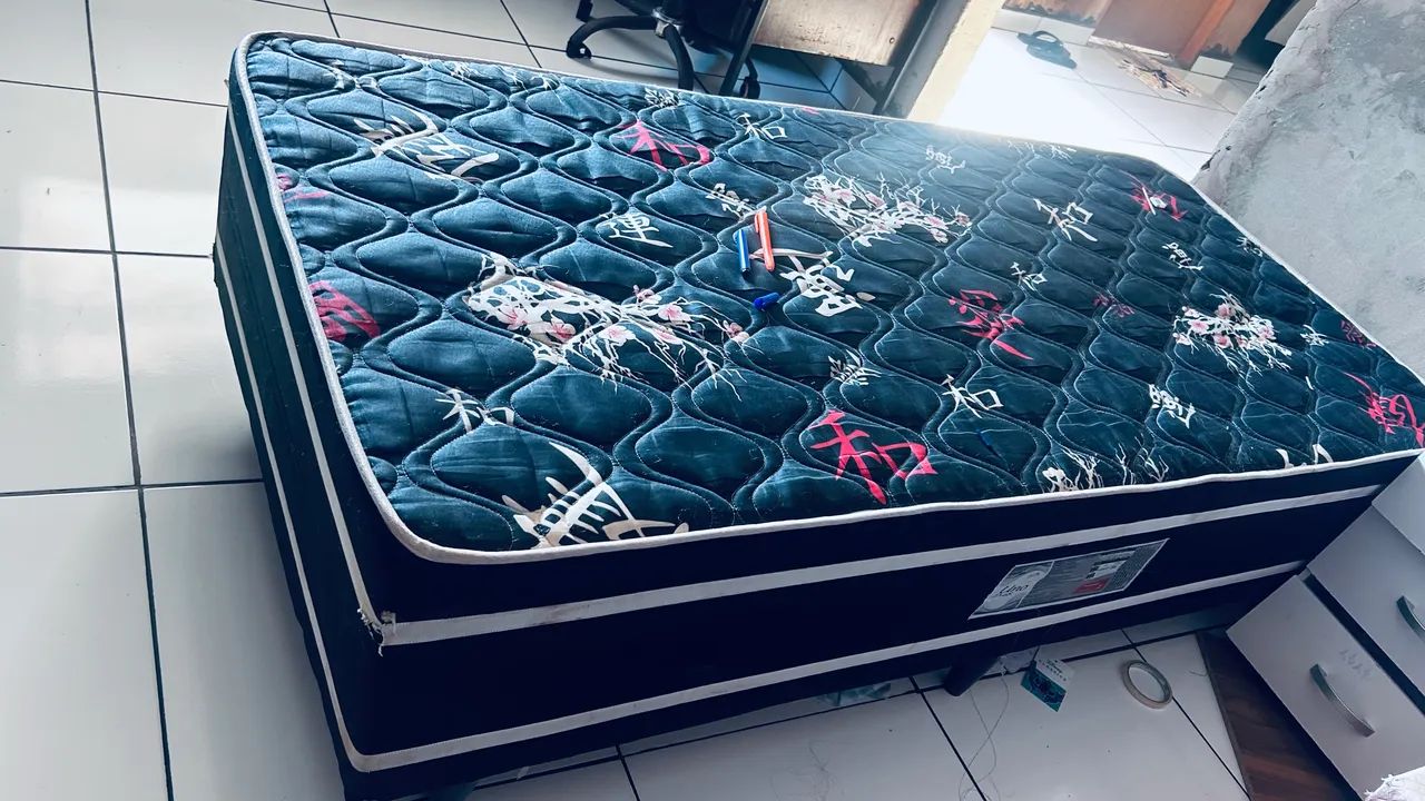 Cama box de solteiro 
