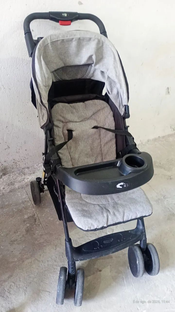 Berço e carrinho de bebê por 600,00 - Foto 3