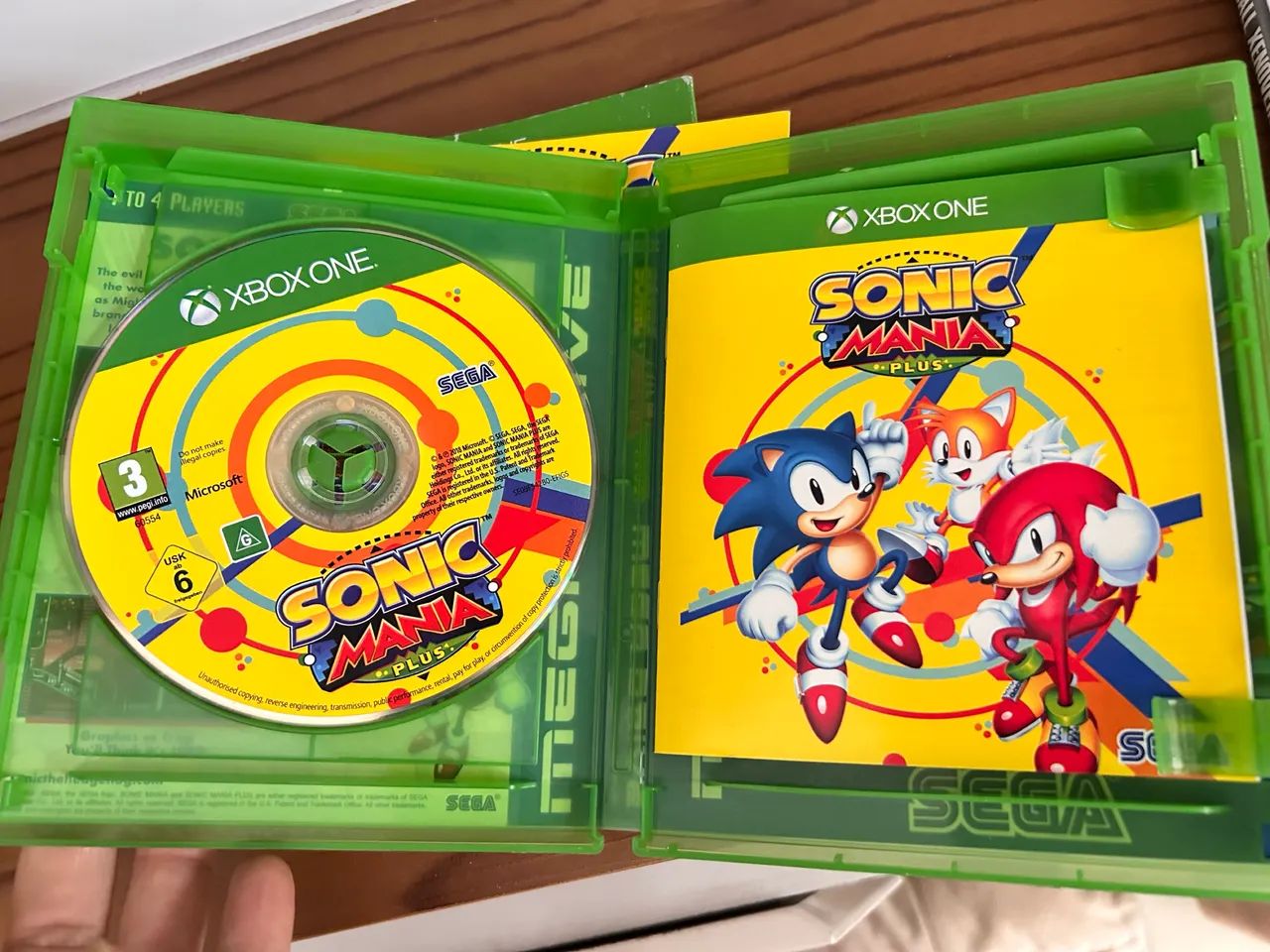 Jogo sonic Xbox one
