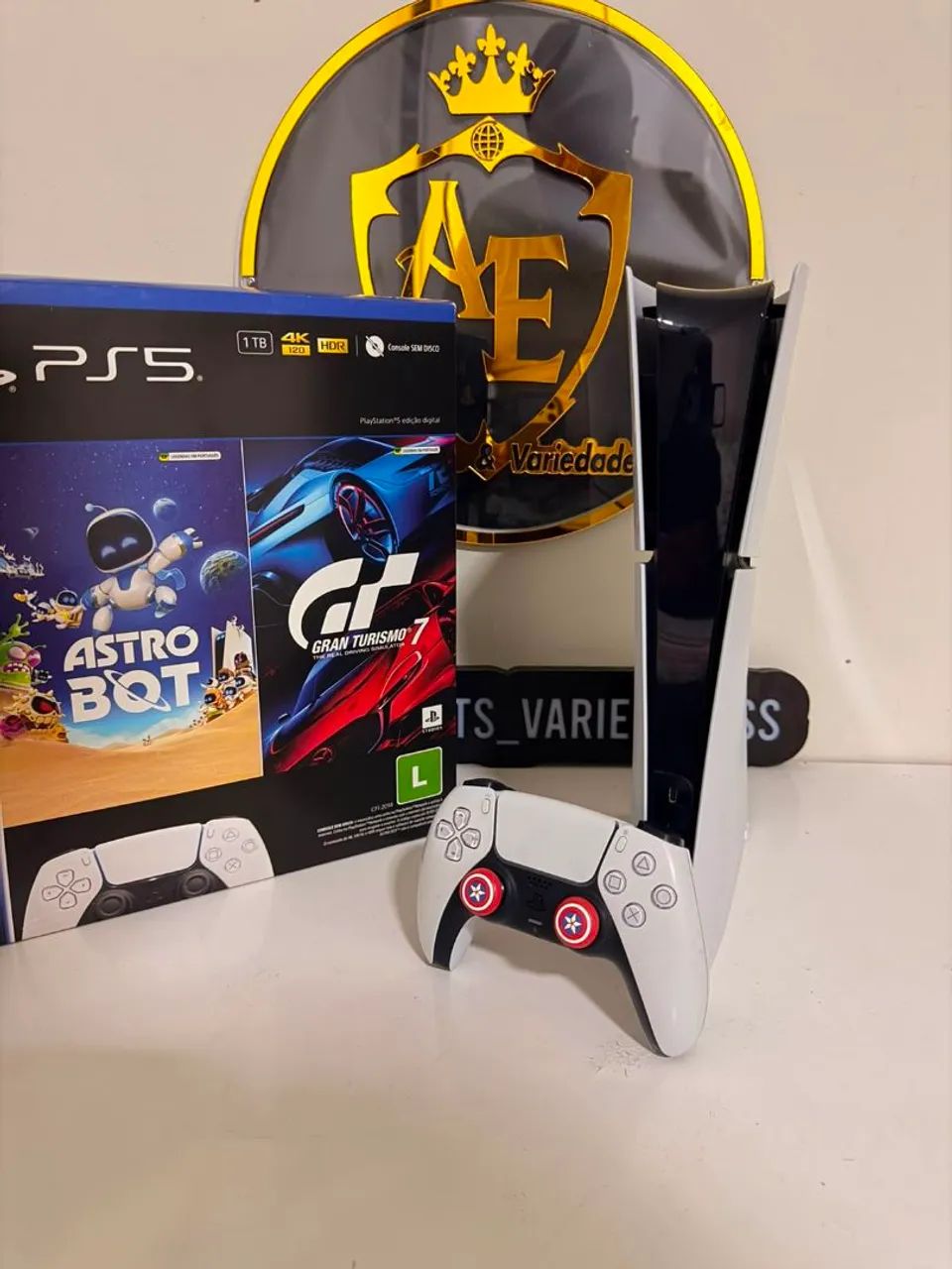 Ps5 Slim mídia digital 