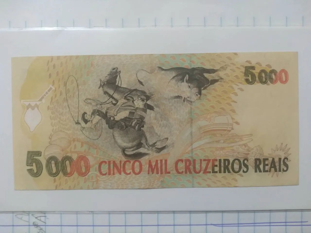 SET 19 - 2 CÉDULAS CRUZEIROS E CRUZEIROS REAIS - Foto 4