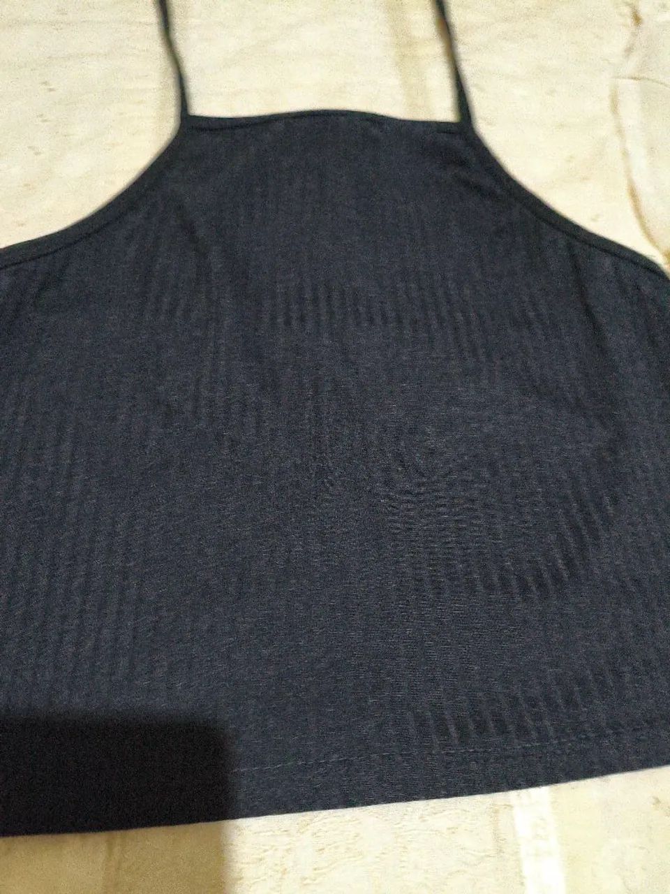 Blusa croped preta P - Foto 3