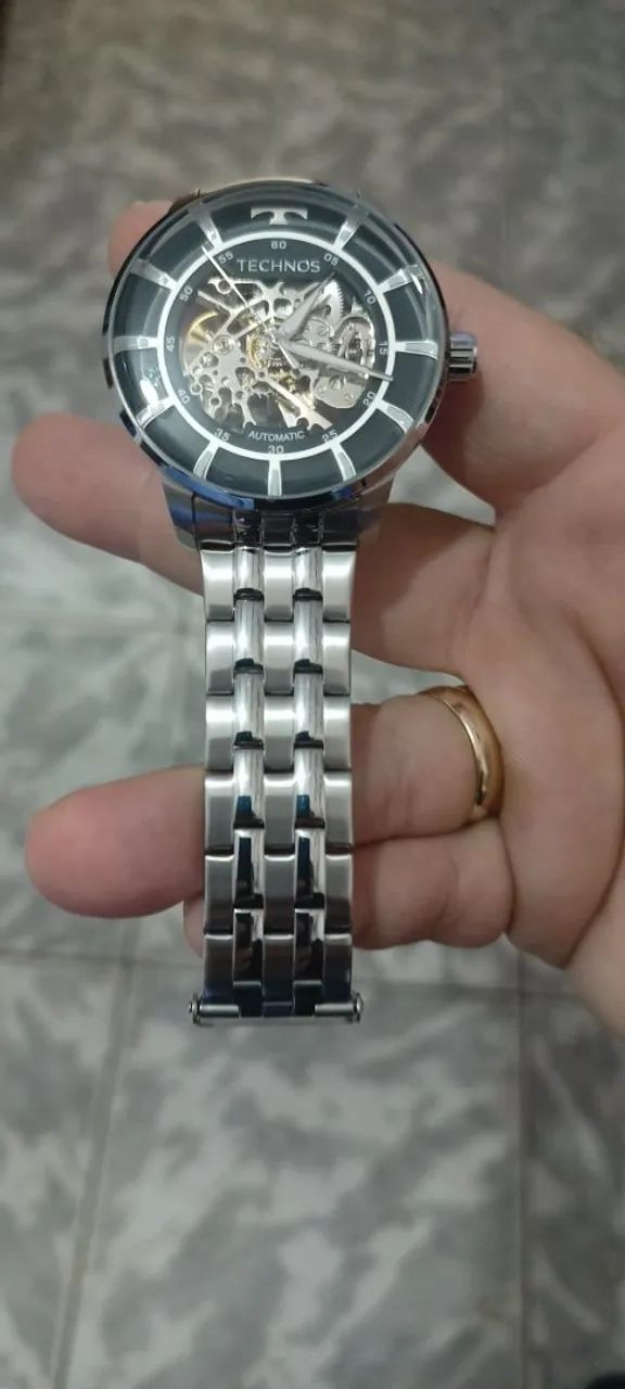 Relógio Technos Skeleton Automático Original  - Foto 4