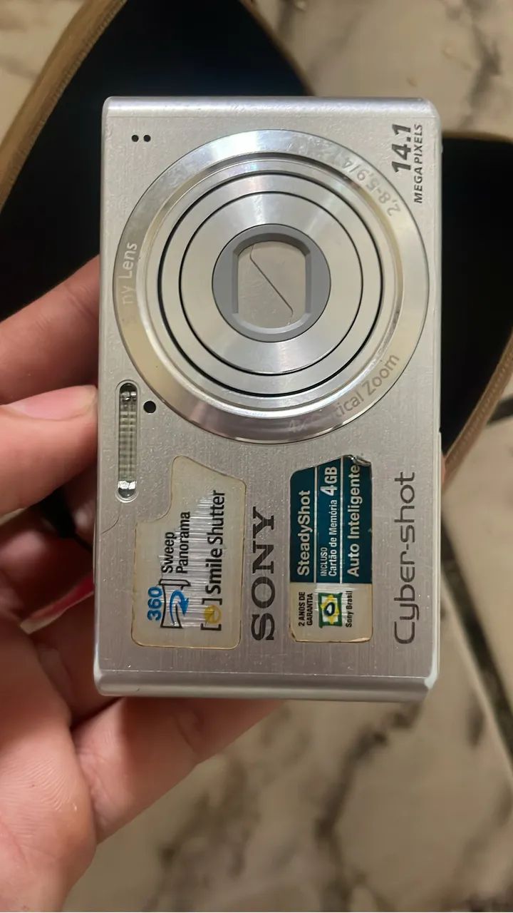 Câmera cybershot